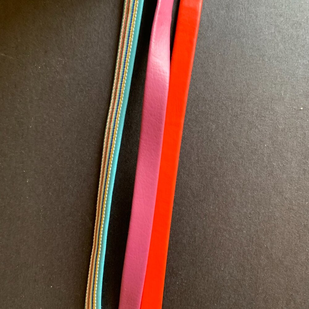 Vintage 1970s  5 Belts